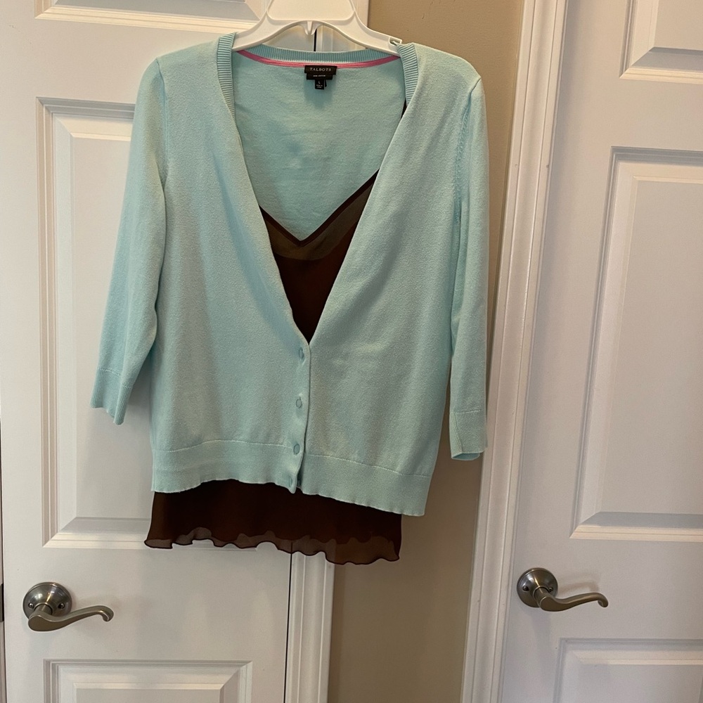 Sweet cardigan set size large